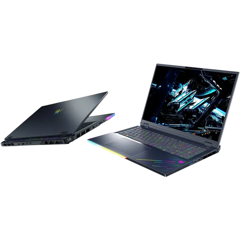 Игровой ноутбук Acer Predator Helios 18 AI PH18-73 Abyssal Black