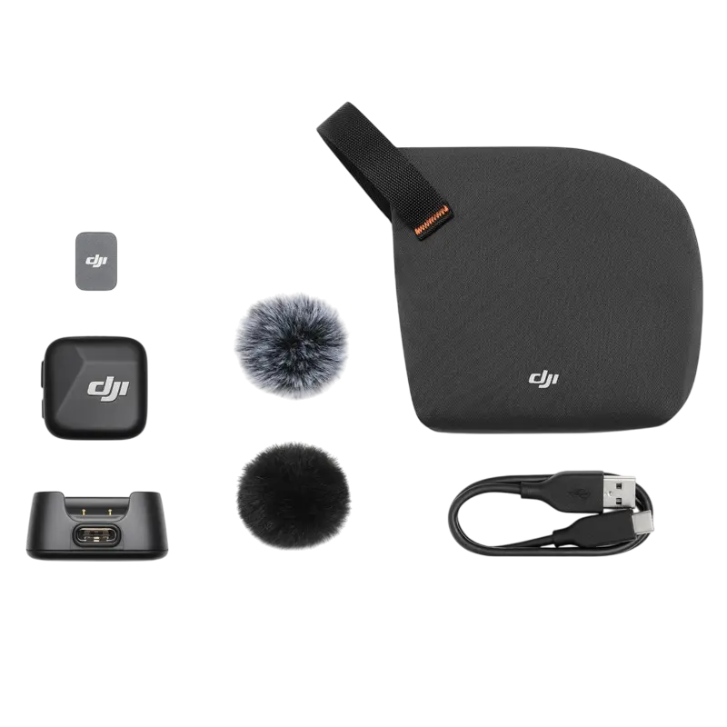 Портативный записывающий микрофон DJI Mic Mini Беспроводной Черный