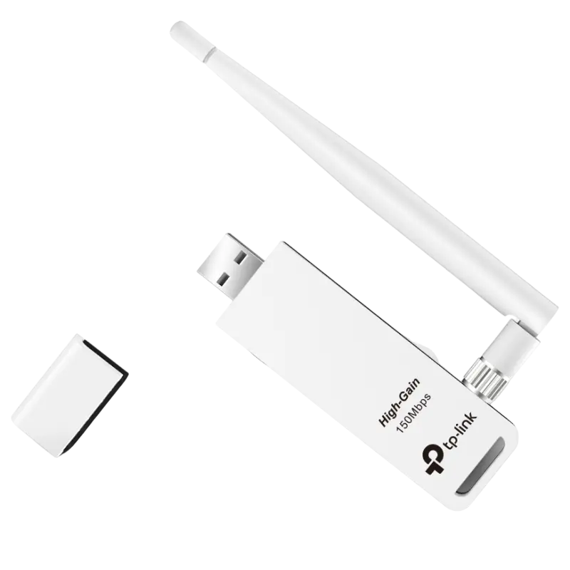 Adapter USB TP-LINK TL-WN722N Alb