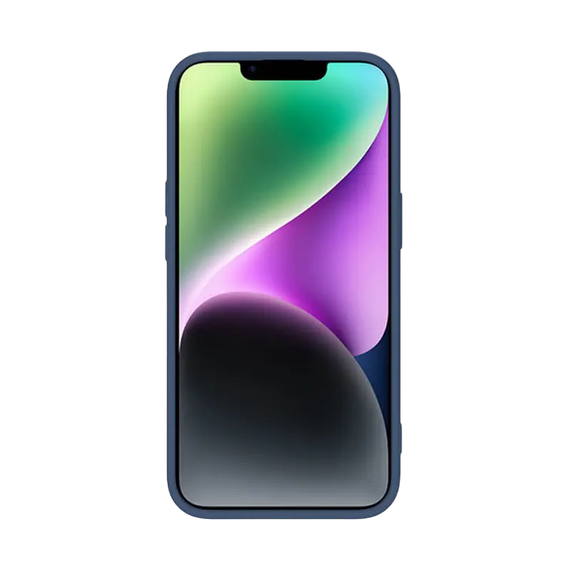 Чехол Nillkin Apple iPhone 14 Plus CamShield Silky Silicone Camshield Синий