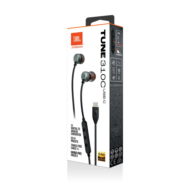 Наушники JBL Tune 310C Чёрный