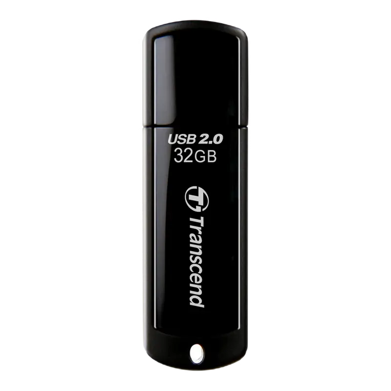 USB Flash накопитель Transcend JetFlash 350 32ГБ Чёрный