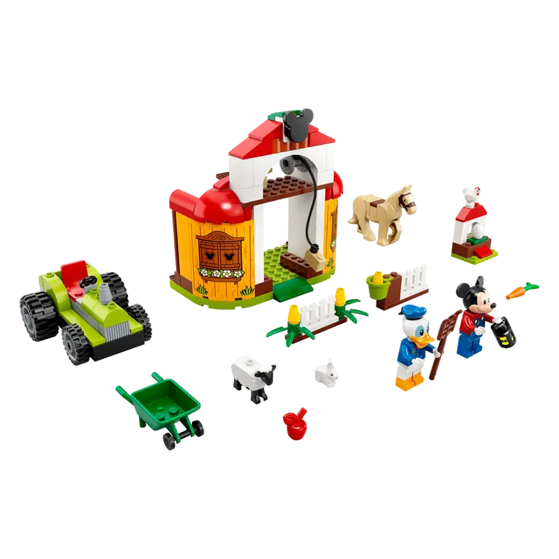 Конструктор LEGO Mickey Mouse & Donald Duck's Farm Разноцветный