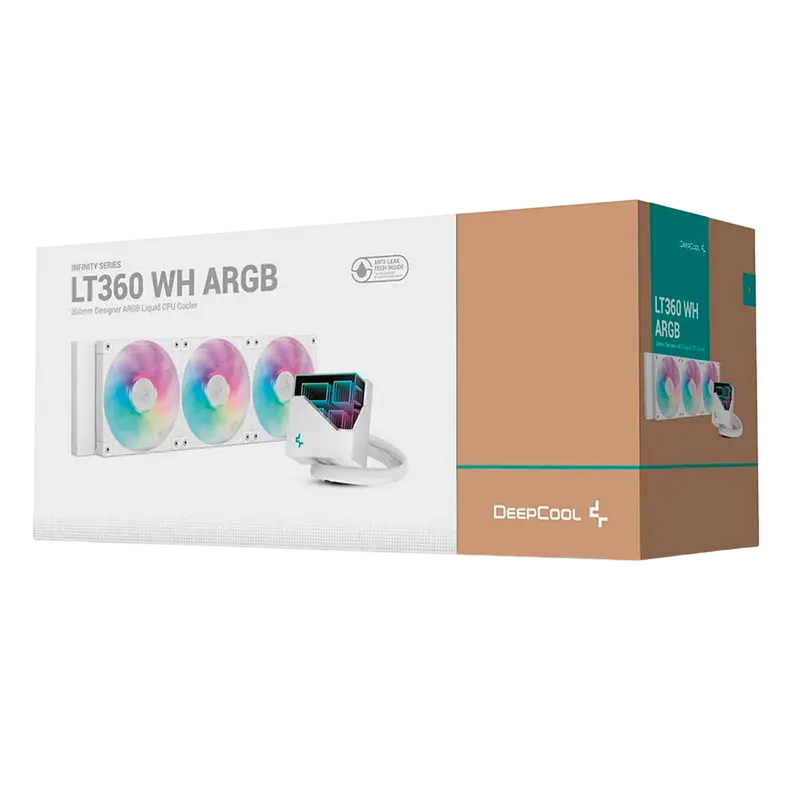 Кулер для процессора Deepcool LT360 ARGB WH 120 мм