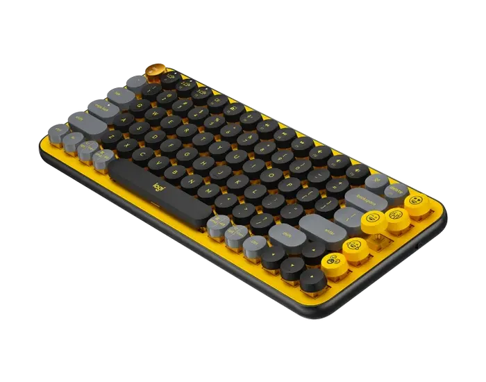 Клавиатура Logitech POP Keys Механический Жёлтый