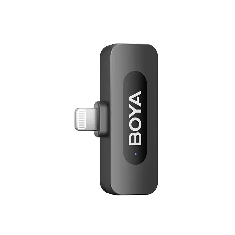 Портативный записывающий микрофон Boya BY-V3 Combo Беспроводной Черный