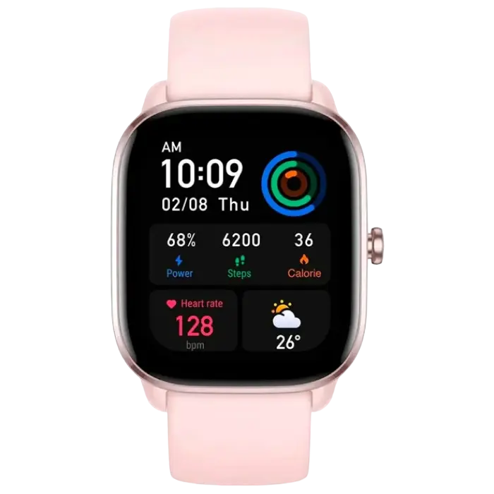 Умные часы Xiaomi GTS 4 Mini Розовый фламинго