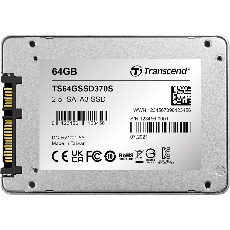 Накопитель SSD Transcend SSD370S 64GB