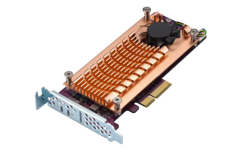 Карта расширения NAS Qnap QM2-2P-244A Бронзовый
