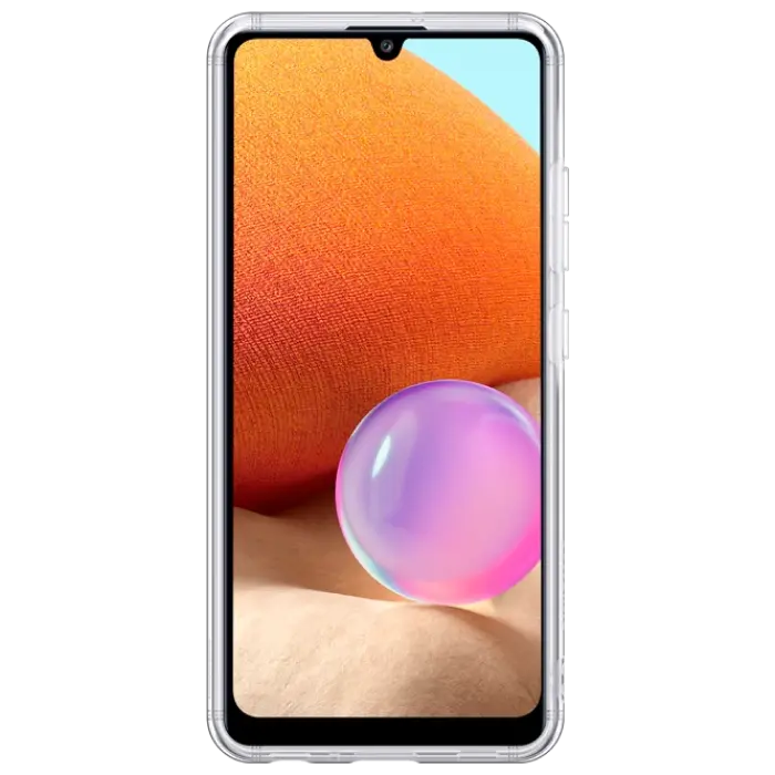 Чехол Samsung Galaxy A32 Soft Clear Cover Прозрачный