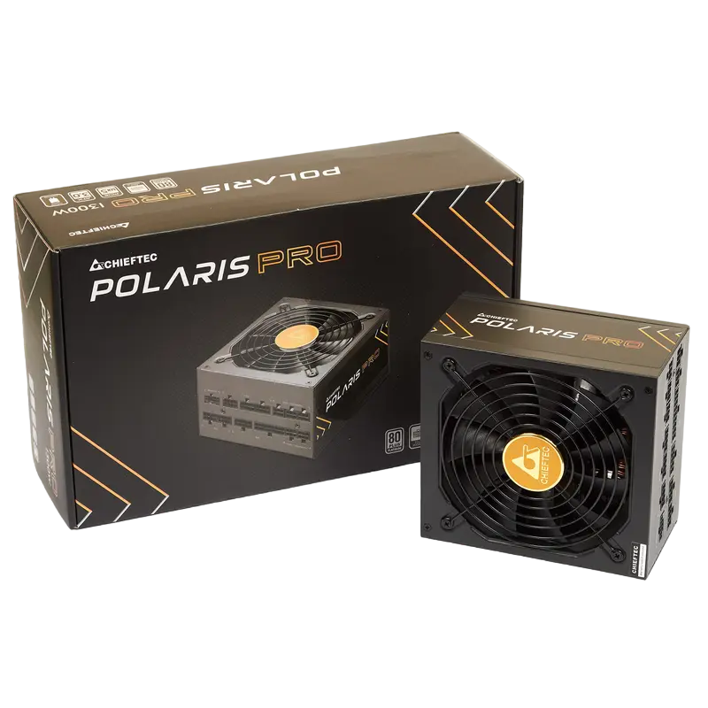 Tip Блок питания для компьютеров Chieftec PPX-1300FC-A3 Polaris Pro Series ATX Черный