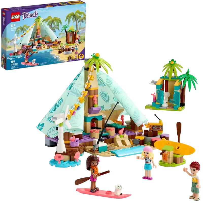 Конструктор LEGO Beach Glamping Разноцветный