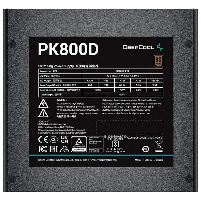 Tip Блок питания для компьютеров Seasonic Prime PX-750 ATX Черный