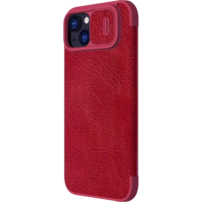 Husă tip carte Nillkin Apple iPhone 15 Plus Qin Pro Qin Pro Roșu