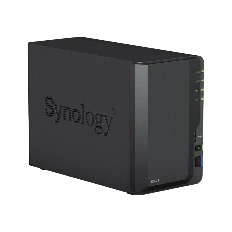 Сетевое хранилище SYNOLOGY DS223 Черный