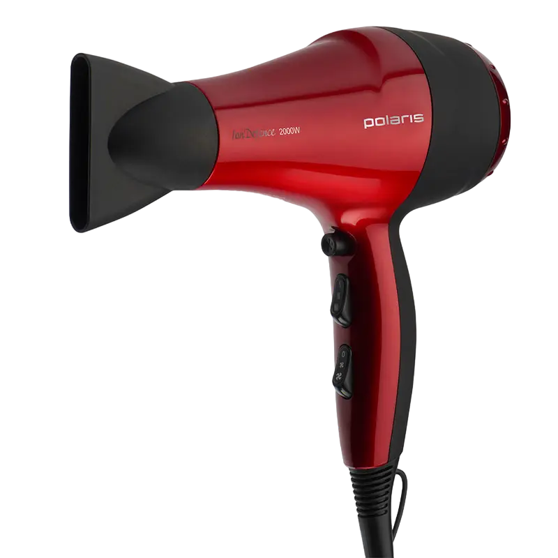 Фен Polaris PHD 2077i Красный | Черный