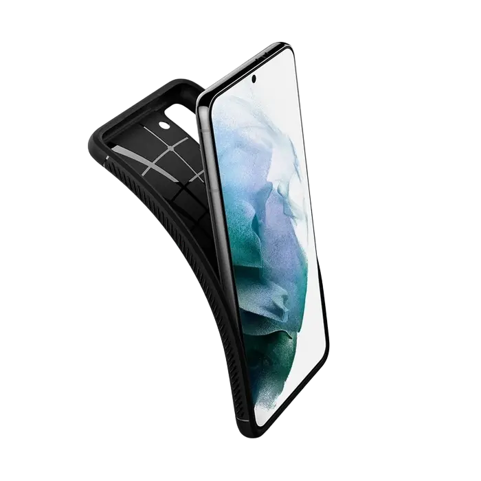 Husă Spigen Samsung Galaxy S21 Rugged Armor Rugged Armor Negru mat