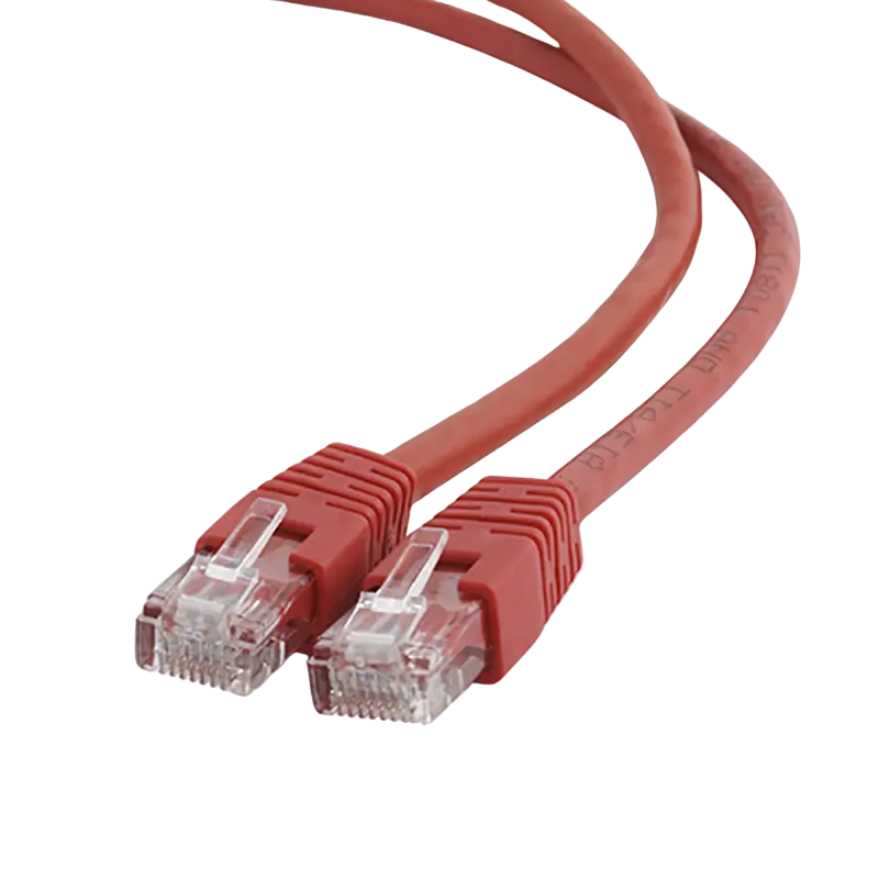 Patch cord Cablexpert PP6U-0.5M/R Roșu