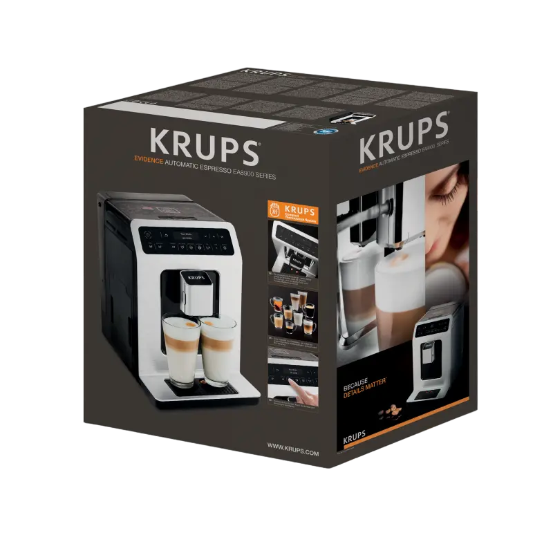 Кофемашина Krups EA891C10 Нержавеющая сталь