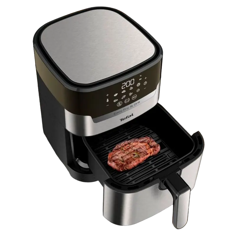 Мультипечь Tefal Easy Fry & Grill Digital Нержавеющая сталь