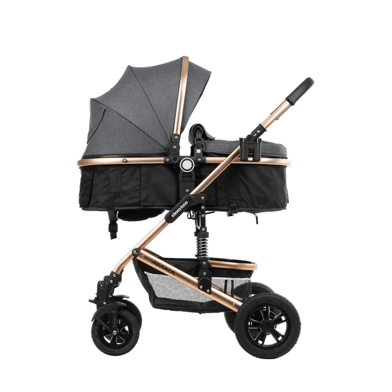 Коляска 3-в-1 Kikka Boo Amaia Серый