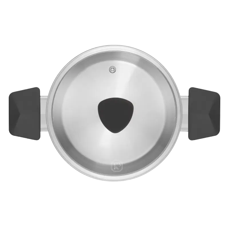 Набор кастрюль Rondell Strike Strike Серебристый