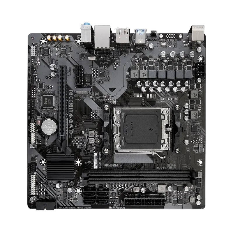 Материнская плата Gigabyte A620M H AM5 Micro-ATX