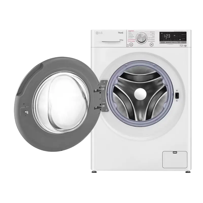 Mașină de spălat cu uscător LG F4V5VG0W Alb