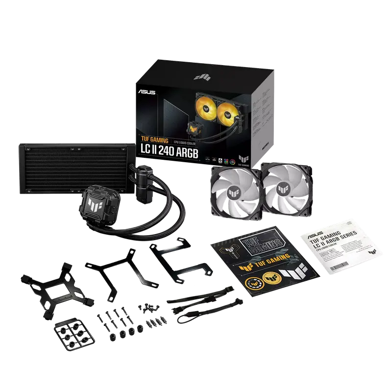 Кулер для процессора ASUS TUF GAMING LC II 240 ARGB 120 мм