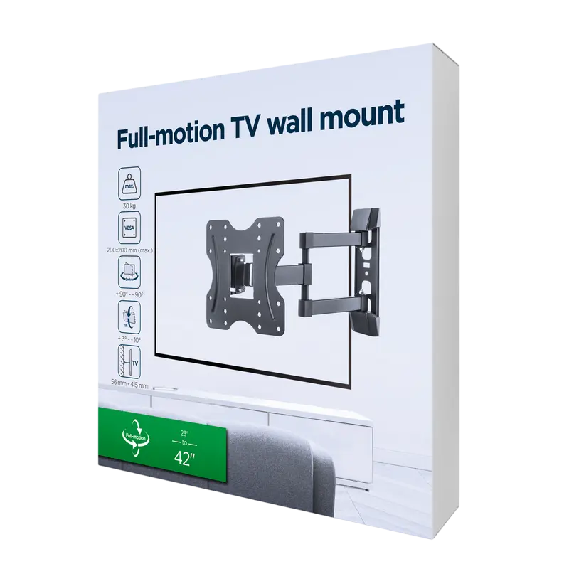 Кронштейн для телевизора Gembird WM-42ST-02 Черный