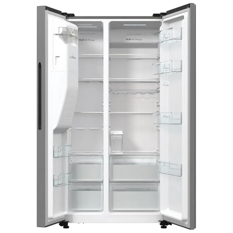 Холодильник Hisense RS5P535NTCE Нержавеющая сталь