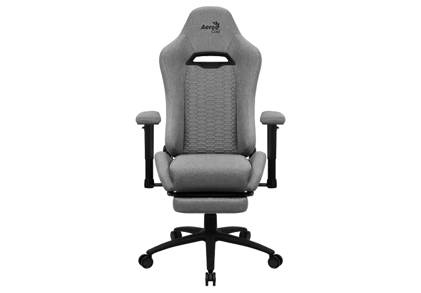 Scaun Gaming AeroCool Royal AeroWeave PU Piele Gri