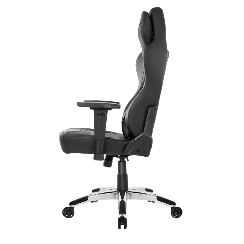 Scaun de birou AKRacing OFFICE Obsidian PU Piele Negru