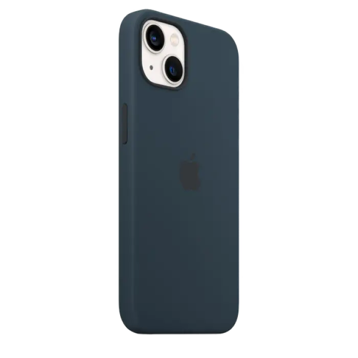 Чехол Apple iPhone 13 Silicone Case MagSafe A2706 Силиконовый Чехол Синий
