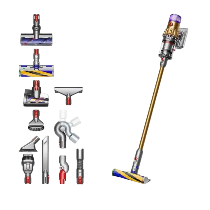 Вертикальный Пылесос Dyson V12 Detect Slim Absolute Plus Серебристый