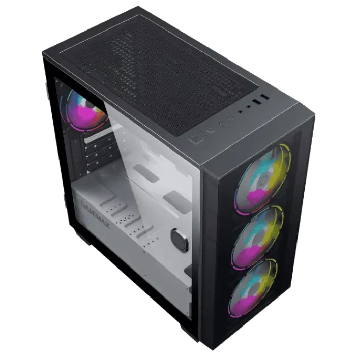 Carcasă PC Gamemax AERO MINI Mini-Tower Negru