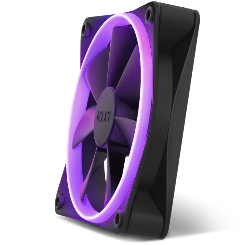 Вентилятор для ПК NZXT F120 RGB 120 мм Черный