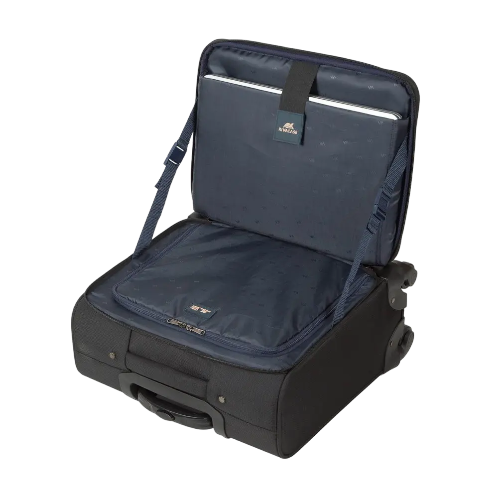 Valiză pentru bagaj Rivacase Tegel Negru