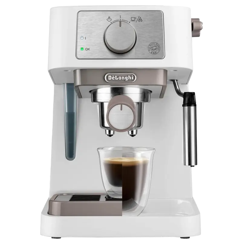 Кофеварка рожковая DeLonghi EC260.W Белый