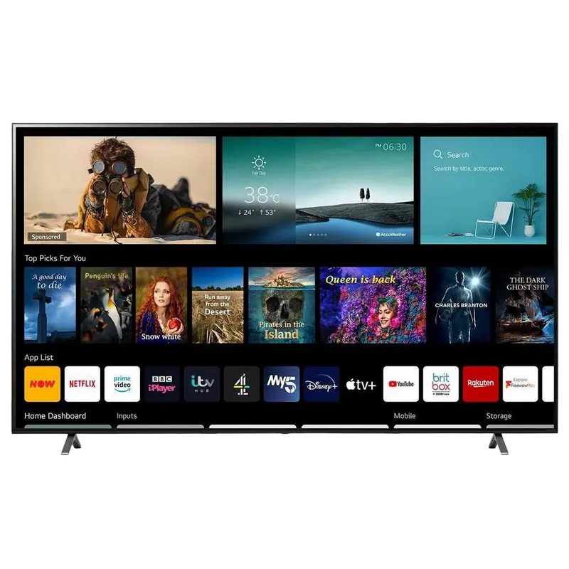 75" Nanocell SMART Телевизор LG 75NANO756PA Черный