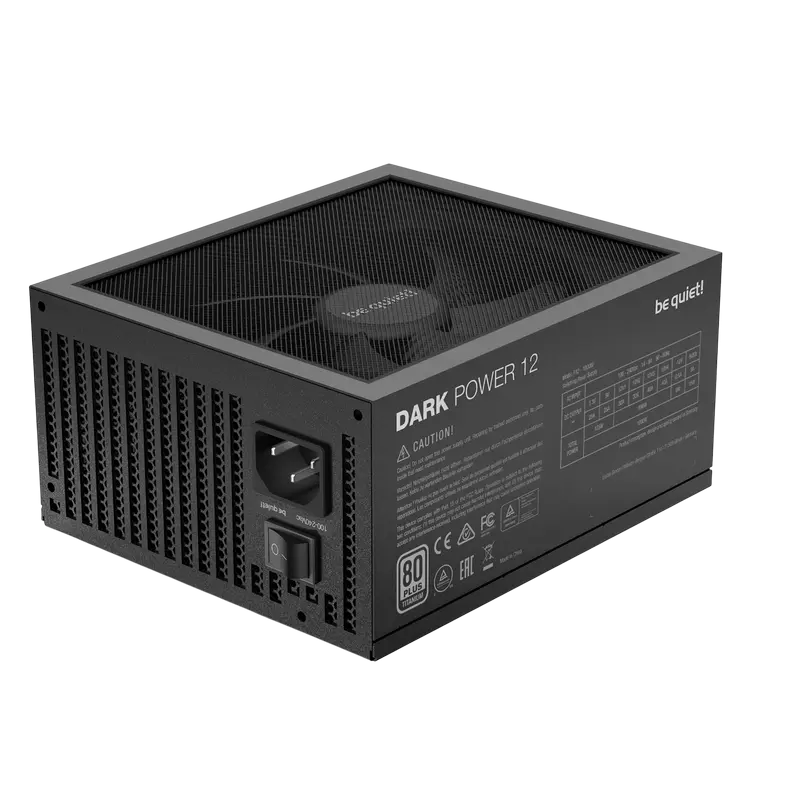 Tip Блок питания для компьютеров be quiet! DARK POWER 12 ATX Черный