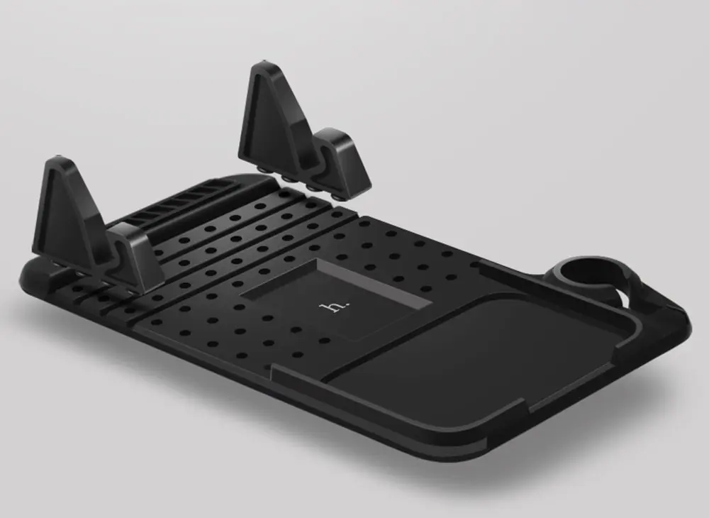 Автомобильный держатель Hoco CA1 Silicone Car Holder Черный
