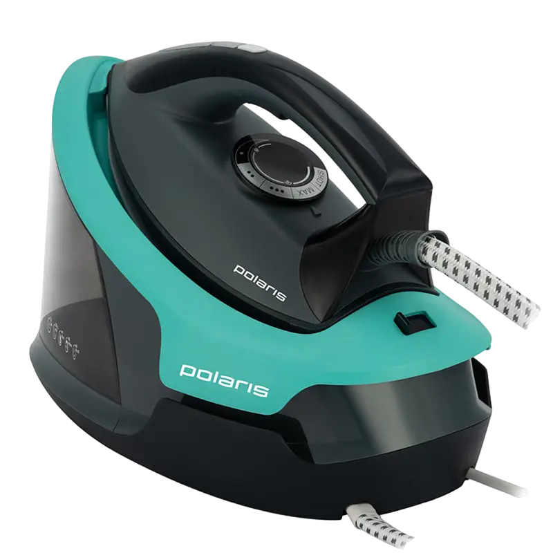 Утюг с парогенератором Polaris PSS7700K Бирюзовый | Черный