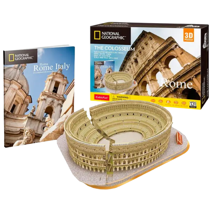 Puzzle 3D CubicFun The Colosseum Bej