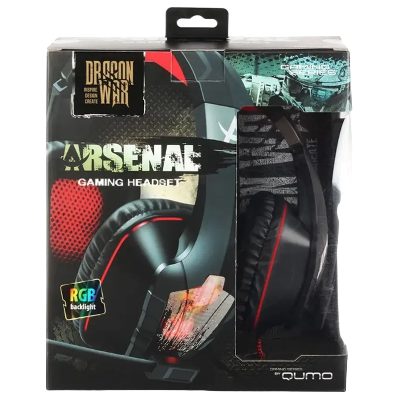 Наушники QUMO Protector Чёрный