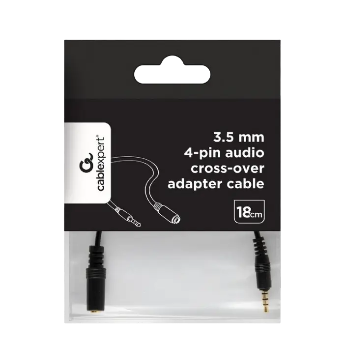 Аудио адаптер Cablexpert CCA-419 Черный