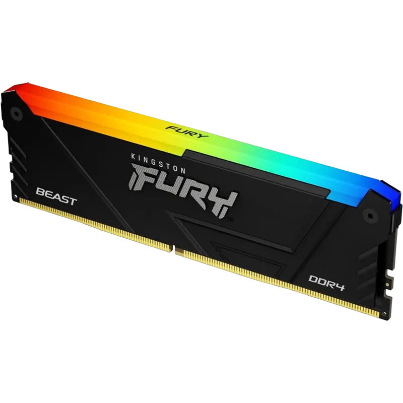 Memorie RAM Kingston FURY Beast RGB FURY Beast 32GB Negru