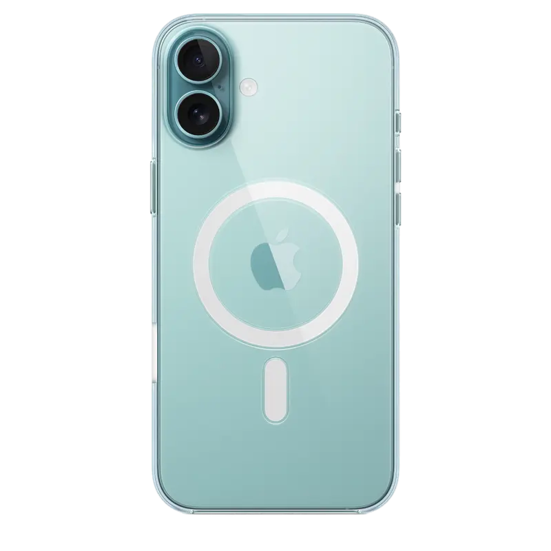 Чехол Apple iPhone 16 Plus Clear Case with MagSafe A3244 Clear Case с MagSafe Прозрачный