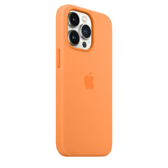 Чехол Apple iPhone 13 Pro Silicone Case MagSafe A2707 Силиконовый Чехол Marigold