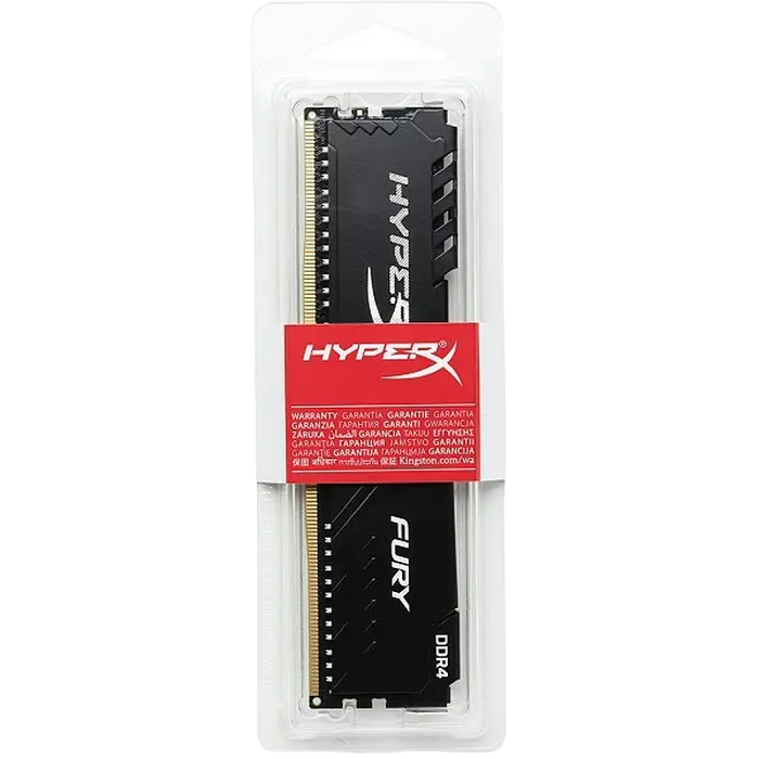Оперативная память Kingston HyperX FURY HyperX FURY 16 ГБ Чёрный